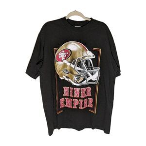 San Francisco 49ers Niners Empire XL T Shirt Shaka Wear Super Max Heavy Football